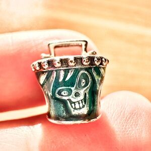 New Authentic Pandora x Disney Haunted Mansion Hatbox Ghost Charm